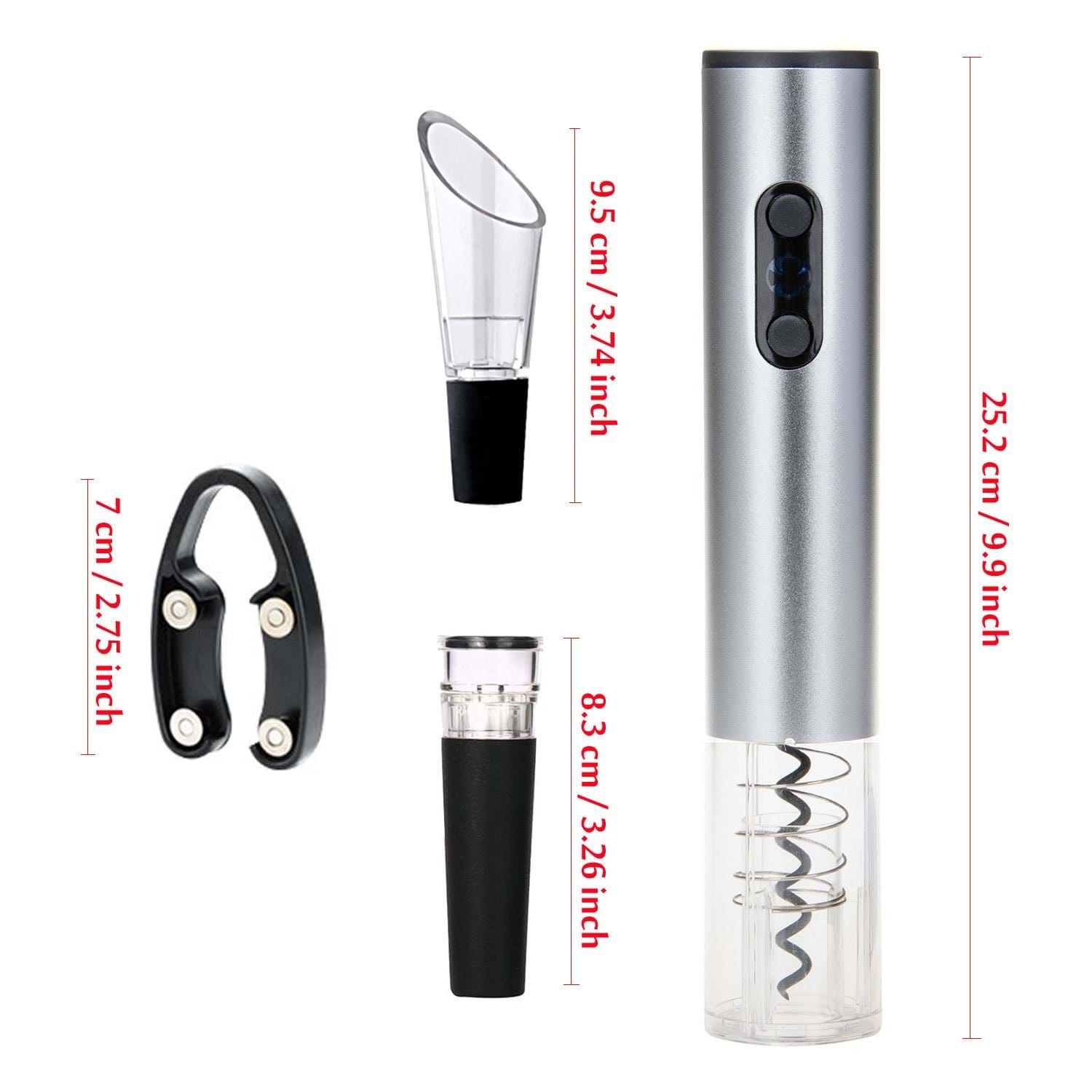 Image of an electric opener for wine bottles